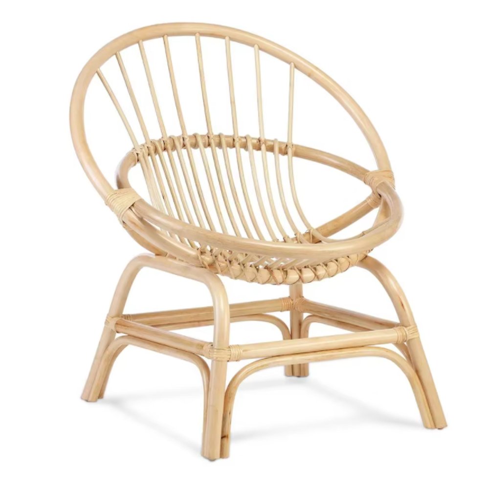 Handwoven rattan leisure chair